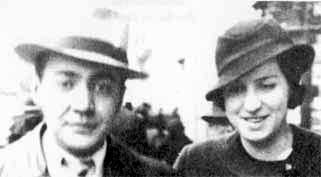 Ramn Jos Sender und Amparo Barayn in Madrid um 1935
